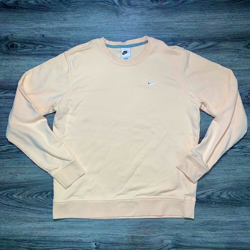 Nike Peach Crewneck Sweatshirt Size L